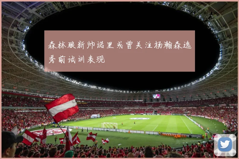 森林狼新帅诺里或曾关注杨瀚森选秀前试训表现